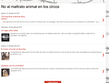Tablet Screenshot of circoprisionanimal.blogspot.com
