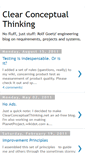 Mobile Screenshot of clearconceptualthinking.blogspot.com