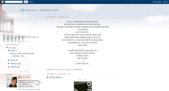 Desktop Screenshot of lifegoesonneverend.blogspot.com