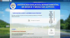 Desktop Screenshot of lectoescriturasanantonio.blogspot.com