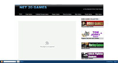 Desktop Screenshot of net20games.blogspot.com