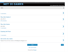 Tablet Screenshot of net20games.blogspot.com