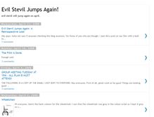 Tablet Screenshot of evilstevil.blogspot.com