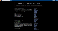 Desktop Screenshot of gudmorningsms.blogspot.com