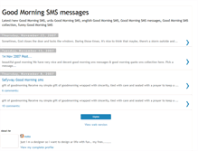 Tablet Screenshot of gudmorningsms.blogspot.com