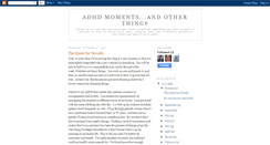 Desktop Screenshot of adultadhdblog.blogspot.com