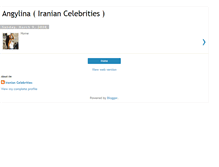 Tablet Screenshot of angylinairaniancelebrities.blogspot.com