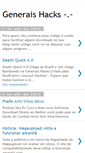 Mobile Screenshot of generais-hacks.blogspot.com
