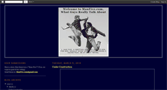 Desktop Screenshot of manfive.blogspot.com