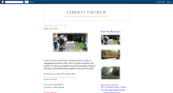 Desktop Screenshot of libertychurchofcosby.blogspot.com