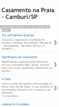Mobile Screenshot of casamentosnapraia.blogspot.com