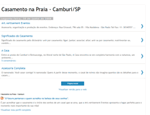 Tablet Screenshot of casamentosnapraia.blogspot.com