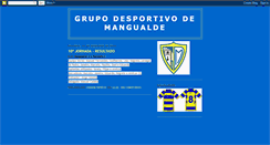 Desktop Screenshot of grupodesportivomangualde.blogspot.com