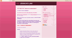 Desktop Screenshot of jessicas-law.blogspot.com