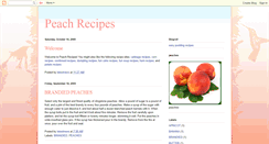 Desktop Screenshot of peachrecipes.blogspot.com