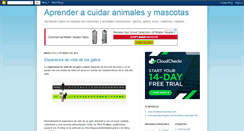 Desktop Screenshot of comocuidaranimalesdomesticos.blogspot.com