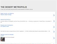 Tablet Screenshot of desertmetro.blogspot.com