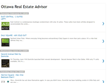 Tablet Screenshot of ottawarealestateadvisor.blogspot.com