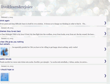 Tablet Screenshot of liveandlearnin2011.blogspot.com