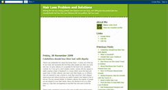 Desktop Screenshot of hairlosssolve.blogspot.com