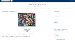 Desktop Screenshot of jacquesdoucet.blogspot.com