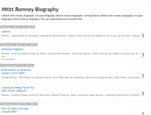 Tablet Screenshot of mittromneybiography.blogspot.com