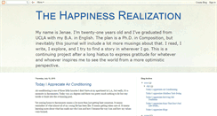 Desktop Screenshot of happinessrealization.blogspot.com