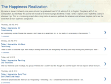 Tablet Screenshot of happinessrealization.blogspot.com