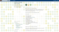 Desktop Screenshot of celiacwheatlover.blogspot.com
