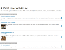 Tablet Screenshot of celiacwheatlover.blogspot.com