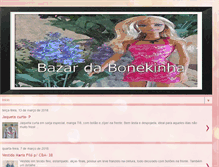 Tablet Screenshot of bazardabonekinha.blogspot.com