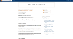 Desktop Screenshot of bolsasbiologia.blogspot.com