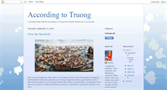 Desktop Screenshot of accordingtotruong.blogspot.com