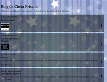 Tablet Screenshot of cintia-priscila.blogspot.com