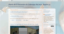 Desktop Screenshot of encuentrosai.blogspot.com