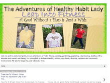 Tablet Screenshot of healthyhabitgal.blogspot.com