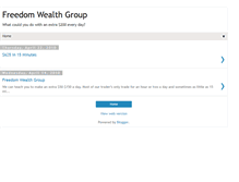 Tablet Screenshot of freedomwealthgroup.blogspot.com