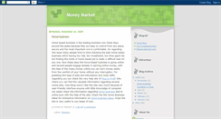 Desktop Screenshot of moneymrkt.blogspot.com