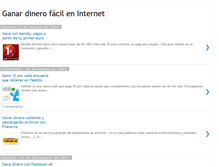 Tablet Screenshot of dinero-online-internet.blogspot.com