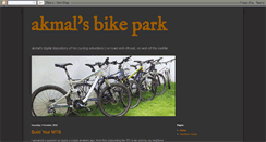 Desktop Screenshot of akmalbikepark.blogspot.com