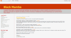 Desktop Screenshot of ablackmamba.blogspot.com