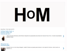 Tablet Screenshot of houseofmodels.blogspot.com