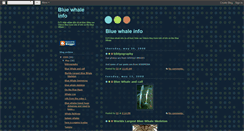 Desktop Screenshot of djsbluewhale.blogspot.com