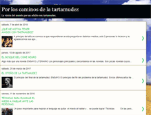 Tablet Screenshot of porloscaminosdelatartamudez.blogspot.com