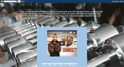 Desktop Screenshot of ironflexgym.blogspot.com