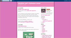 Desktop Screenshot of dystopiansmear.blogspot.com