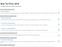 Tablet Screenshot of blaktaifilmspresents.blogspot.com