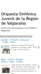 Mobile Screenshot of orquestaregionalvalpo.blogspot.com