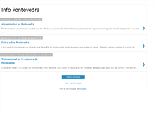 Tablet Screenshot of infopontevedra.blogspot.com