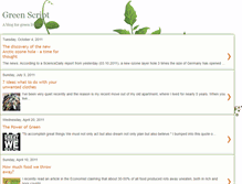 Tablet Screenshot of green-script.blogspot.com